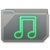 Folder Music Icon 72x72 png