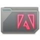Folder Adobe Icon 80x80 png