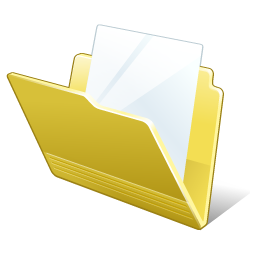 Folder Document Icon 256x256 png