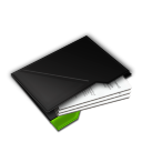 Folder My Documents Inside Green Icon 128x128 png