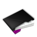 Folder My Documents Inside Purple Icon