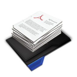 Folder My Documents Blue Icon 256x256 png