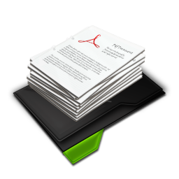 Folder My Documents Green Icon 256x256 png