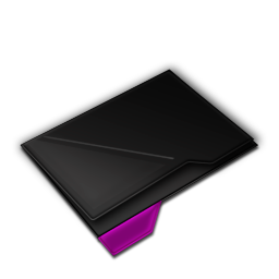Empty Folder Purple Icon 256x256 png