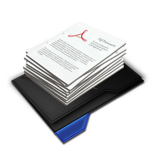 Folder My Documents Blue Icon 512x512 png