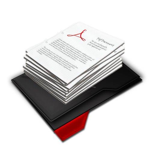 Folder My Documents Red Icon 512x512 png