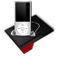 Folder My Music Mp3 Red Icon 64x64 png