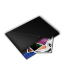 Folder My Pictures Inside Blue Icon 64x64 png