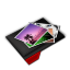 Folder My Pictures Red Icon 64x64 png