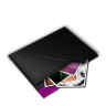 Folder My Pictures Inside Purple Icon 96x96 png