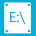 Drive E Icon - Windows 8 Metro Icons - SoftIcons.com