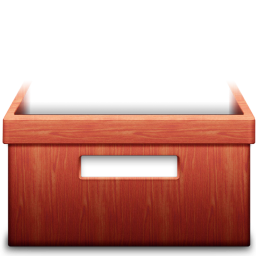 Wooden Stack Red Icon - Wooden Dock Icons - SoftIcons.com