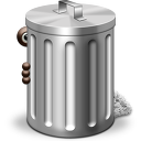Trash Can Empty Icon 128x128 png