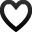 Heart Empty Icon 32x32 png