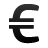 Cur Euro Icon 48x48 png