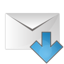 Move Mail Down Icon