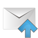 Move Mail Up Icon 128x128 png