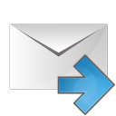 Move Mail Right Icon 128x128 png