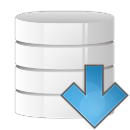 Move Database Down Icon 256x256 png