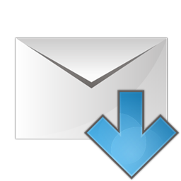 Move Mail Down Icon 256x256 png