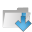 Move Folder Down Icon 32x32 png
