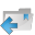 Move Folder Left Icon 32x32 png