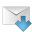Move Mail Down Icon 32x32 png