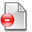 Document Remove Icon 32x32 png