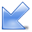 Left Down Icon 32x32 png