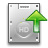 Hard Disk Upload Icon