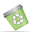Recycle Bin Icon 32x32 png