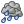 Status Weather Showers Scattered Icon 24x24 png