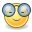 Emotes Face Glasses Icon 32x32 png