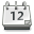 Mimetypes X Office Calendar Icon 32x32 png