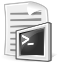 Mimetypes Text X Script Icon 128x128 png