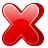Actions Dialog Cancel Icon 48x48 png