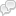 Comment White Icon 16x16 png