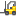 Forklift Icon 16x16 png