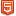 HTML 5 Icon 16x16 png