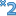 Multiplied By 2 Icon 16x16 png