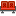 Terminal Seats Red Icon 16x16 png