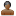 User Nude Black Icon 16x16 png