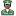 User Officer Black Icon 16x16 png