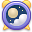 Clock Moon Phase Icon 32x32 png