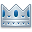 Crown Silver Icon 32x32 png