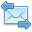 Email Send Receive Icon 32x32 png