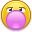 Emotion Bubblegum Icon 32x32 png