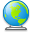 Globe Place Icon 32x32 png