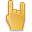 Hand Ily Icon 32x32 png