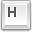 Key H Icon